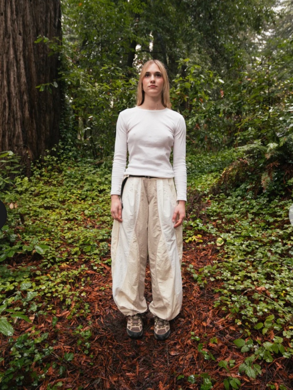 SOLD Kawa club cicada pants size xs in white colorway